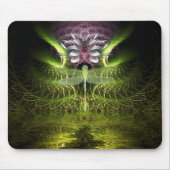Dragonfly Fractal Magic Mousepad Muismat (Voorkant)