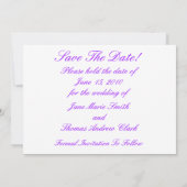 Dragonfly Fractal Save the Date (Achterkant)