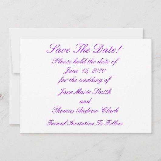 Dragonfly Fractal Save the Date (Achterkant)