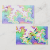 Dragonfly Fractals profielkaart Visitekaartje (Voorkant / Achterkant)