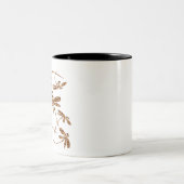 Dragonfly Frenzy Gold Tweekleurige Koffiemok (Center)