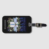 Dragonfly Frequent Flyer gepersonaliseerd Bagagela Bagagelabel (Voorkant (horizontaal))