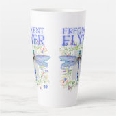 Dragonfly Frequent Flyer Latte Mok (Voorkant)