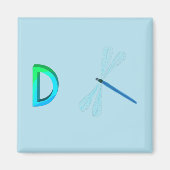 Dragonfly Fridge Magnet (Voorkant)