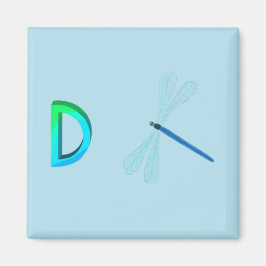 Dragonfly Fridge Magnet