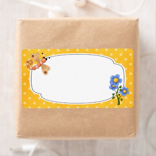 Dragonfly Garden Label (Insitu)