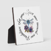 Dragonfly - geest van nieuwe mogelijkheden fotoplaat (Voorkant)