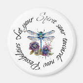 Dragonfly - geest van nieuwe mogelijkheden magneet (Voorkant)
