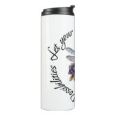 Dragonfly - geest van nieuwe mogelijkheden thermosbeker (Gedraaid links)