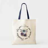 Dragonfly - geest van nieuwe mogelijkheden tote bag (Voorkant)