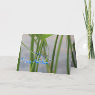 Dragonfly Gefeliciteerd Kaart