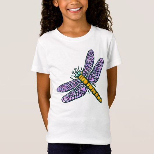 Dragonfly - Gepersonaliseerd - Gepersonaliseerd T-shirt (Voorkant)