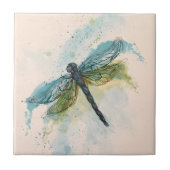 dragonfly-gesofisticeerde ontwerptegels tegeltje (Voorkant)
