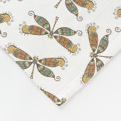 Dragonfly Gift Fleece Throw Blanket for Sofa-stoel Deken (Hoek)