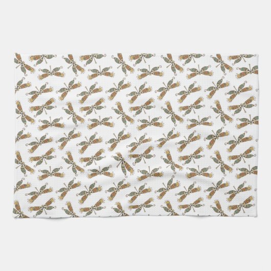 Dragonfly Gift Kitchen Towel Theedoek (Horizontaal)