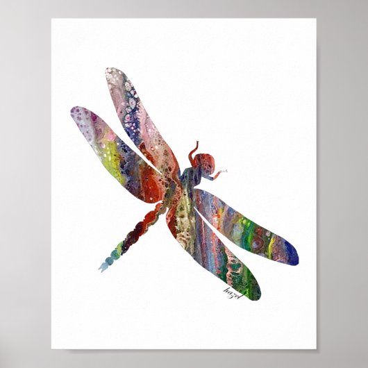 Dragonfly Gifts, Dragonfly Print, Dragonfly Poster (Voorkant)
