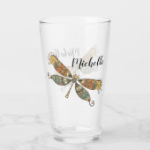 Dragonfly Glas (Achterkant)