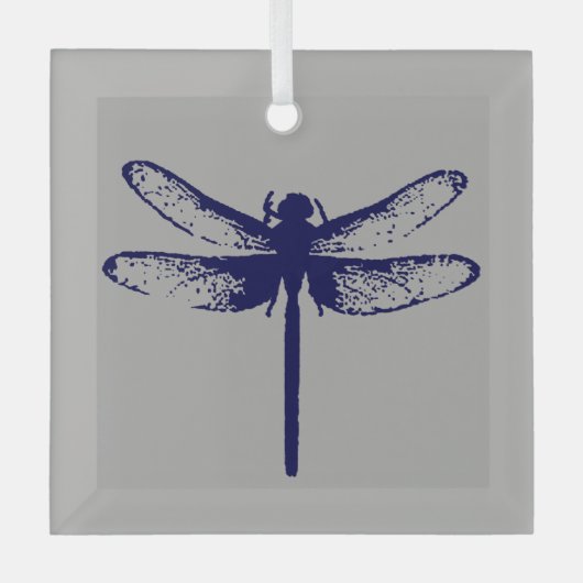 Dragonfly Glas Ornament (Voorkant)