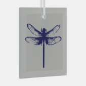 Dragonfly Glas Ornament (Voorkant Rechts)