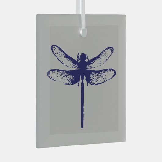 Dragonfly Glas Ornament (Voorkant Rechts)