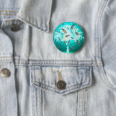 Dragonfly-gloedboom Ronde Button 5,7 Cm (In situ)