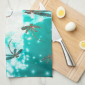 Dragonfly-gloedboom Theedoek (Quarter Fold)