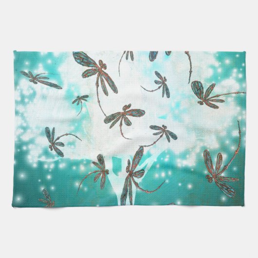 Dragonfly-gloedboom Theedoek (Horizontaal)