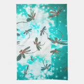 Dragonfly-gloedboom Theedoek (Verticaal)