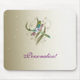 Dragonfly Glow Mousepad Muismat