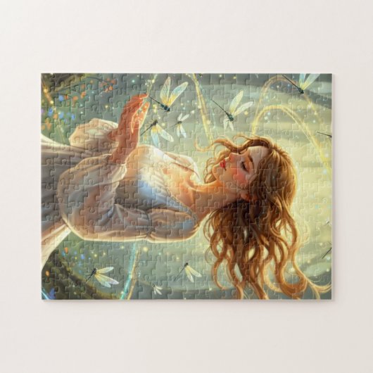 Dragonfly Goddess Legpuzzel (Horizontaal)