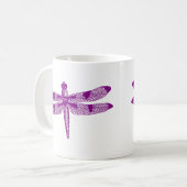 Dragonfly Graphic Koffiemok (Voorkant links)