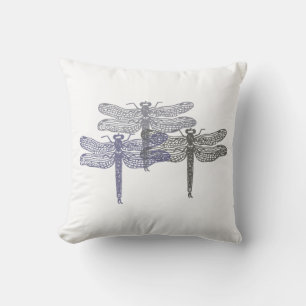 Dragonfly Grays Pillow Kussen