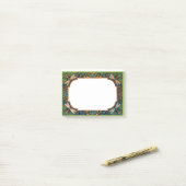 Dragonfly-grens voor sproeiers post-it® notes (Op bureau)