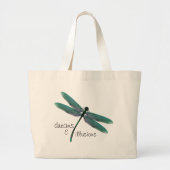 Dragonfly Grote Tote Bag (Voorkant)