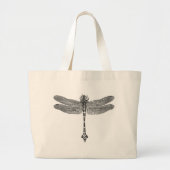 Dragonfly Grote Tote Bag (Voorkant)