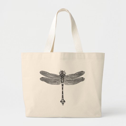 Dragonfly Grote Tote Bag (Voorkant)