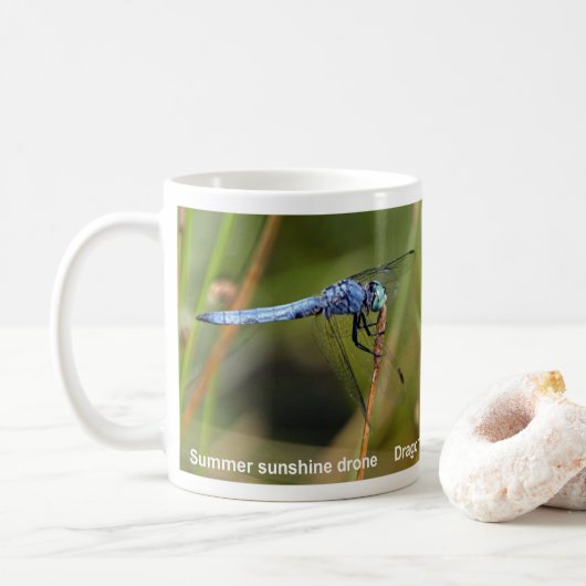 Dragonfly Haiku Coffee Mok (Met donut)