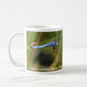 Dragonfly Haiku Coffee Mok (Links)