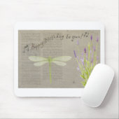 dragonfly happy jarig muismat (Met muis)