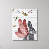Dragonfly Hare Canvas Afdruk (Voorkant)