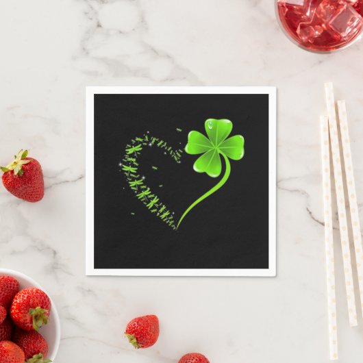 Dragonfly-harirish, Shamrock Heart Clover St. Servet (Insitu)