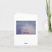 Dragonfly Hartelijk dank Bedankkaart (Achterkant)