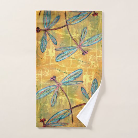Dragonfly Haze Bad Handdoek (Handdoek)