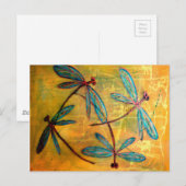Dragonfly Haze Briefkaart (Voorkant / Achterkant)