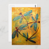 Dragonfly Haze Briefkaart (Voorkant / Achterkant)