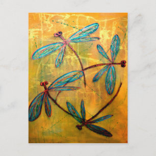Dragonfly Haze Briefkaart