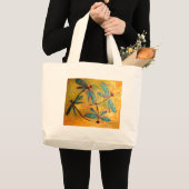 Dragonfly Haze Grote Tote Bag (Voorkant (product))