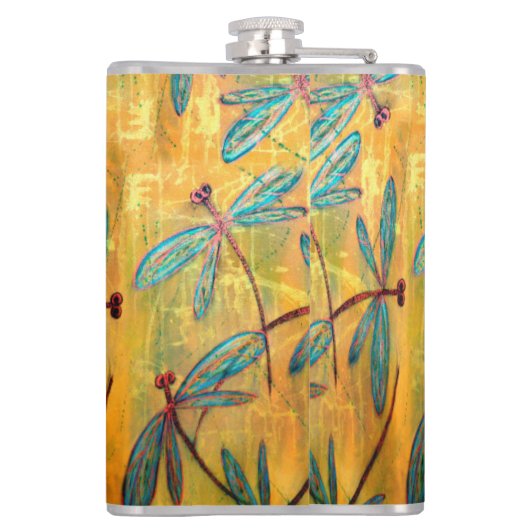 Dragonfly Haze Heupfles (Achterkant)