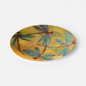 Dragonfly Haze Papieren Bordje (Gekanteld)