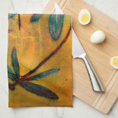 Dragonfly Haze Theedoek (Quarter Fold)